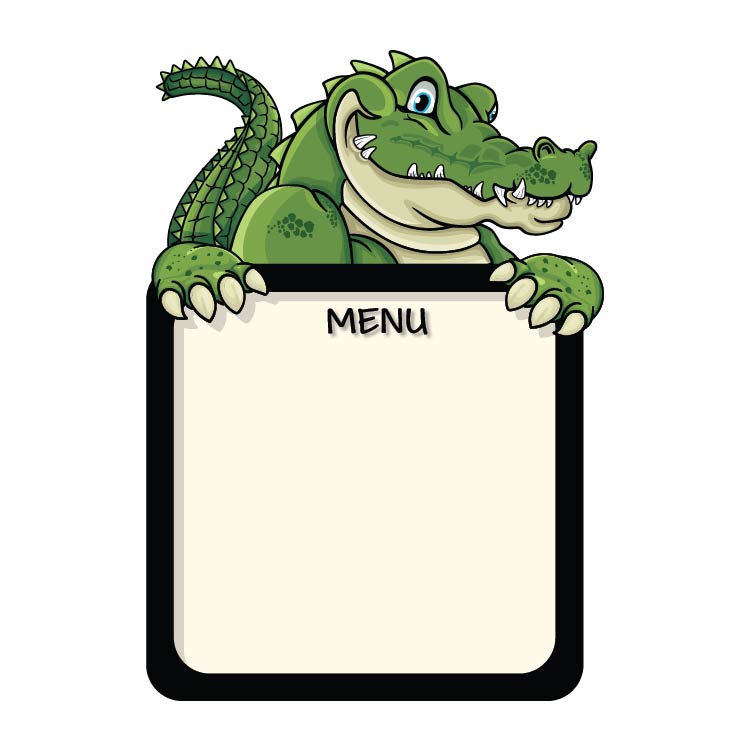 menu card clipart